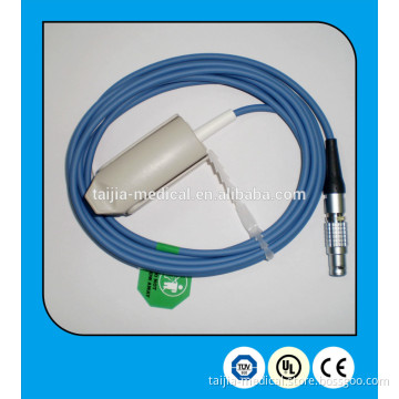 Lemo 6Pin &5 Pin Adult Finger Clip SpO2 Sensor